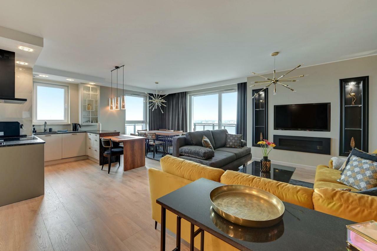 Apartment Blue Mandarin Premium Gdansk